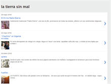 Tablet Screenshot of latierrasinmal.blogspot.com