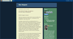 Desktop Screenshot of danshepard.blogspot.com
