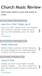 Mobile Screenshot of churchmusicreview.blogspot.com