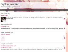 Tablet Screenshot of fightforjennifer.blogspot.com