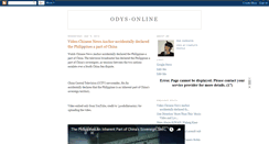 Desktop Screenshot of odys-online.blogspot.com