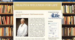 Desktop Screenshot of myforlife.blogspot.com