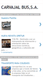 Mobile Screenshot of carvajalbus.blogspot.com
