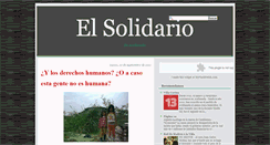 Desktop Screenshot of elsolidariodeavellaneda.blogspot.com