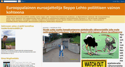 Desktop Screenshot of eurooppalainen-seppo-lehto.blogspot.com