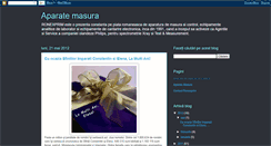 Desktop Screenshot of aparate-masura.blogspot.com