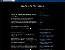 Tablet Screenshot of blackcoffeeradio.blogspot.com
