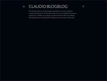 Tablet Screenshot of claudioblogblog.blogspot.com