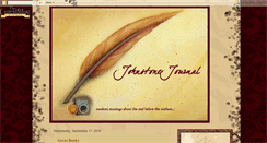 Desktop Screenshot of johnstonejournalblog.blogspot.com