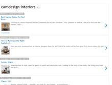 Tablet Screenshot of camdesign-interiors.blogspot.com