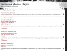 Tablet Screenshot of denunciasabusosplagios.blogspot.com