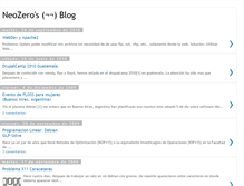 Tablet Screenshot of neozerosv.blogspot.com
