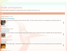 Tablet Screenshot of beautyandinspirationblog.blogspot.com