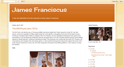 Desktop Screenshot of jamesfranciscus.blogspot.com