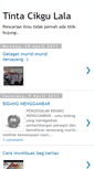 Mobile Screenshot of cikgulala.blogspot.com