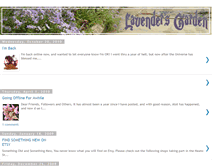Tablet Screenshot of lavendersgarden.blogspot.com