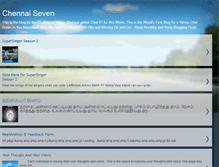 Tablet Screenshot of chennai07.blogspot.com