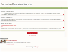 Tablet Screenshot of encuentrocomunicacionacatlan.blogspot.com
