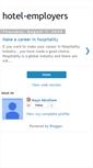 Mobile Screenshot of hotel-employers.blogspot.com