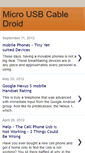 Mobile Screenshot of microusbcabledroid.blogspot.com
