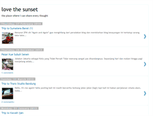 Tablet Screenshot of lovesunset90.blogspot.com