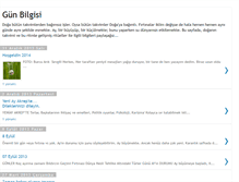 Tablet Screenshot of gunbilgesi.blogspot.com