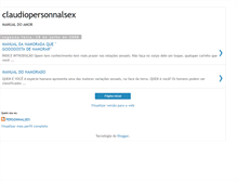 Tablet Screenshot of claudiopersonnalsex.blogspot.com
