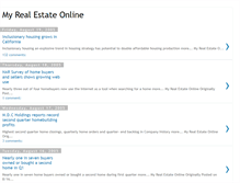 Tablet Screenshot of myreal-estateonline.blogspot.com