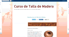 Desktop Screenshot of cursodetallademadera.blogspot.com