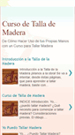 Mobile Screenshot of cursodetallademadera.blogspot.com