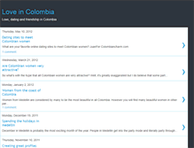 Tablet Screenshot of loveincolombia.blogspot.com