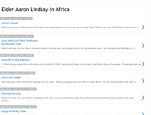 Tablet Screenshot of elderlindsayinafrica.blogspot.com