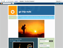 Tablet Screenshot of gotripnuts.blogspot.com