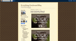 Desktop Screenshot of everythinggreyhoundblogs1.blogspot.com