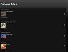 Tablet Screenshot of cultoasartes.blogspot.com