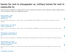 Tablet Screenshot of homesforrentinchesapeakeva.blogspot.com