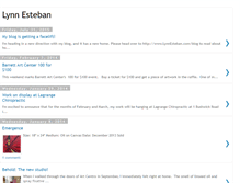 Tablet Screenshot of lynnesteban.blogspot.com