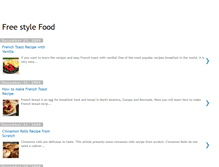 Tablet Screenshot of freestylefood.blogspot.com