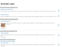 Tablet Screenshot of amandasspot-amandaa.blogspot.com