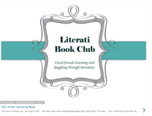 Tablet Screenshot of literatibookclub.blogspot.com