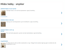 Tablet Screenshot of hildeshobby-smykker.blogspot.com