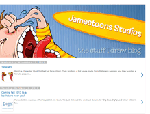 Tablet Screenshot of jamestoons.blogspot.com