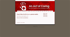 Desktop Screenshot of anactofcaring.blogspot.com