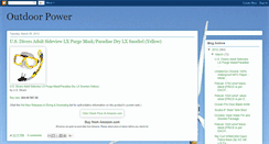 Desktop Screenshot of outdoorpowers.blogspot.com