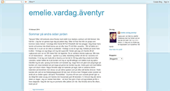 Desktop Screenshot of emelie-vardag-aventyr.blogspot.com