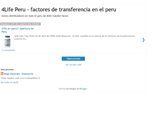 Tablet Screenshot of 4peru.blogspot.com