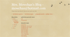 Desktop Screenshot of mowchan.blogspot.com