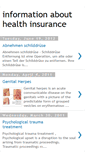 Mobile Screenshot of heathinsuranceinformation.blogspot.com