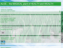 Tablet Screenshot of euphoricaloe.blogspot.com