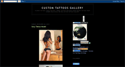 Desktop Screenshot of custom-tattoos-gallery.blogspot.com